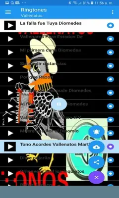 Tonos Vallenatos Gratis android App screenshot 2